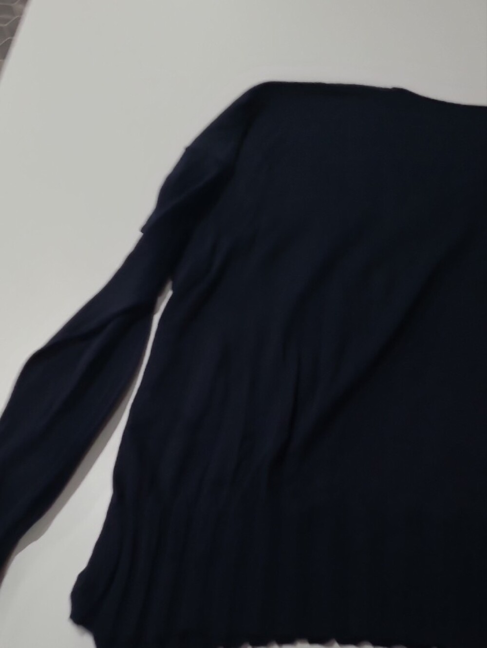 Planet Navy V-Neck Women's Sweater - Picture 13 of 14